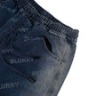 Theblurry Blue Pattern Jeans (Unisex)