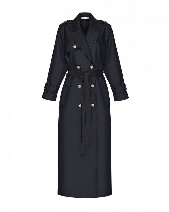 Arapkhanovi Logomania trench coat