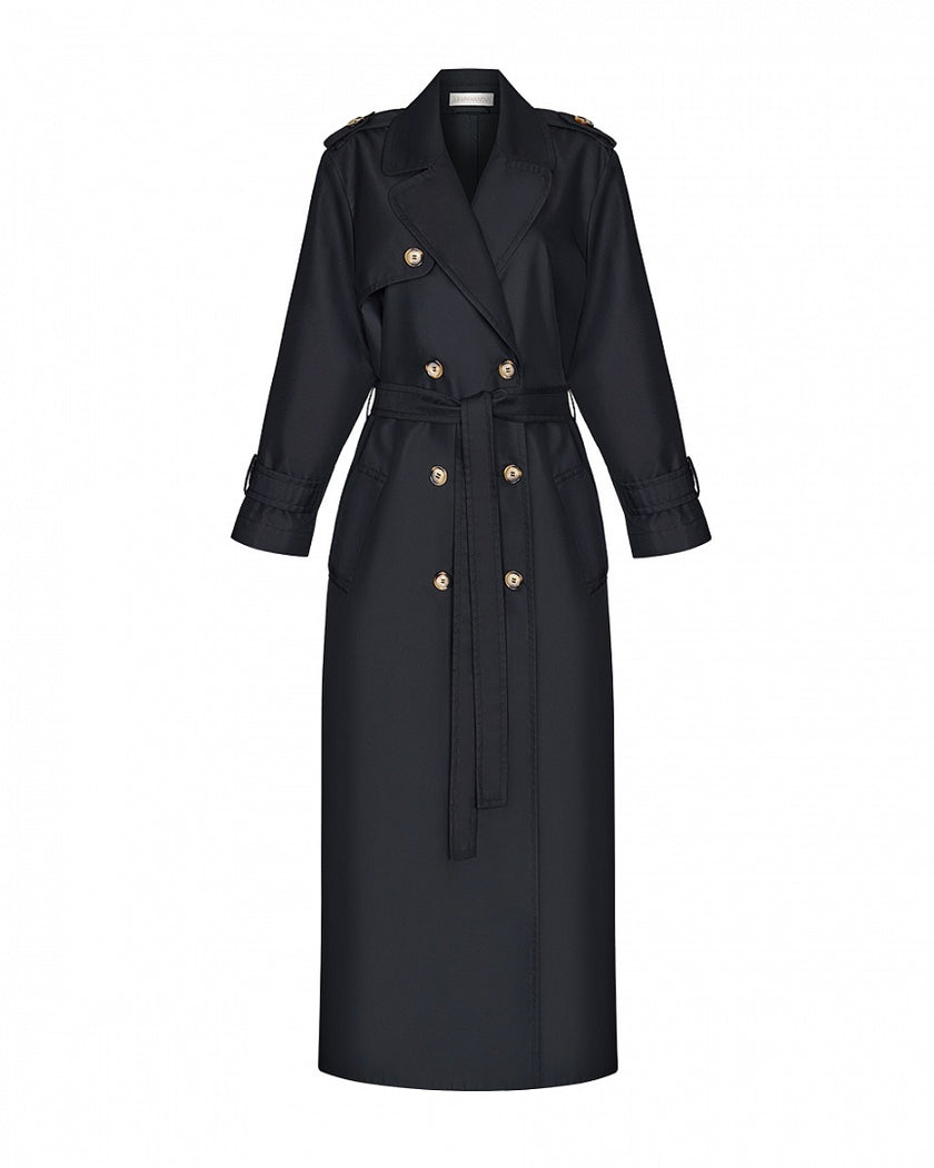 Arapkhanovi Logomania trench coat