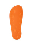 MSGM WOMAN'S ORANGE AND PINK SLIDE