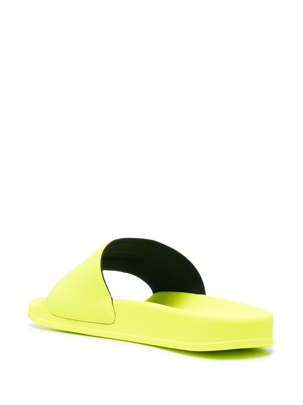MSGM NEON YELLOW SLIDE