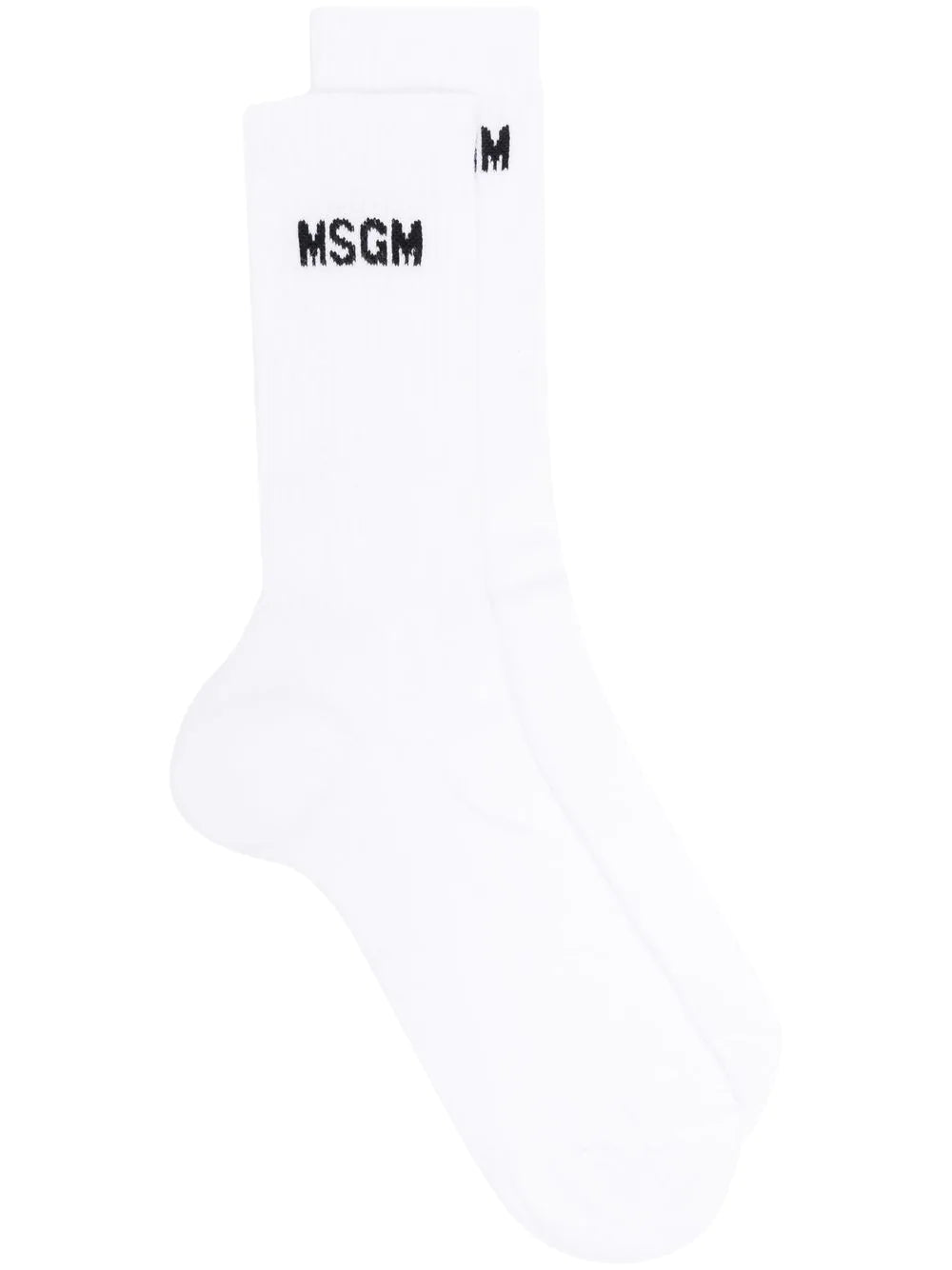 MSGM WOMAN'S WHITE SOCKS