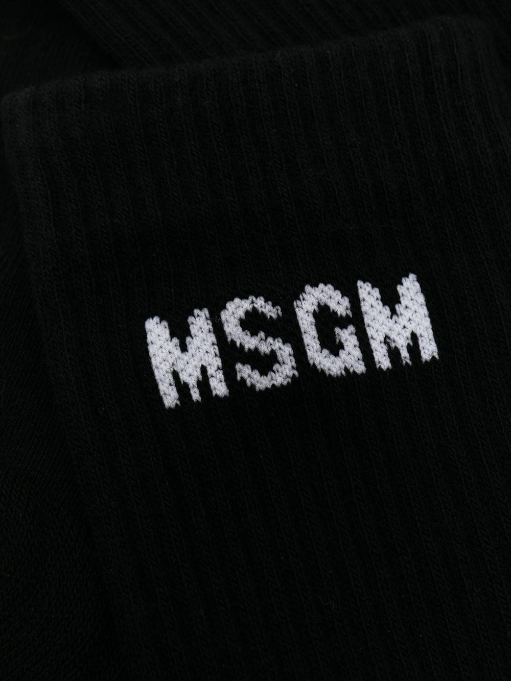 MSGM WOMAN'S BLACK SOCKS