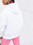 MSGM Logo print drawstring hoodie