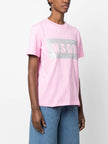 MSGM Light pink cotton T-shirt