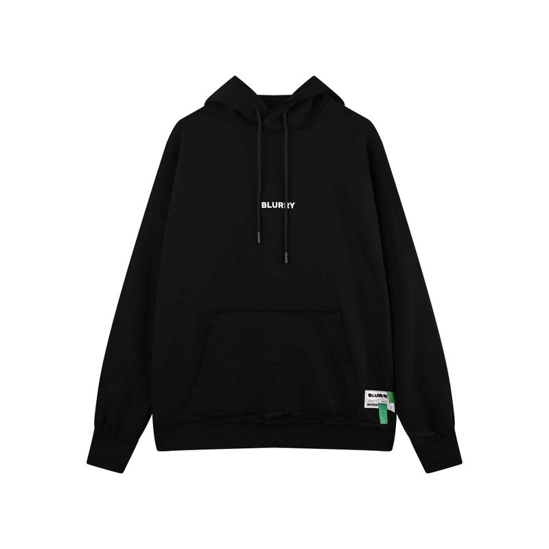 Theblurry Classic Black Hoodie (Unisex)