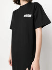 MSGM logo-print T-shirt maxi dress