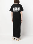 MSGM logo-print T-shirt maxi dress