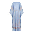 En&Ay Scarf Style Printed dress misty blue