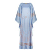 En&Ay Scarf Style Printed dress misty blue
