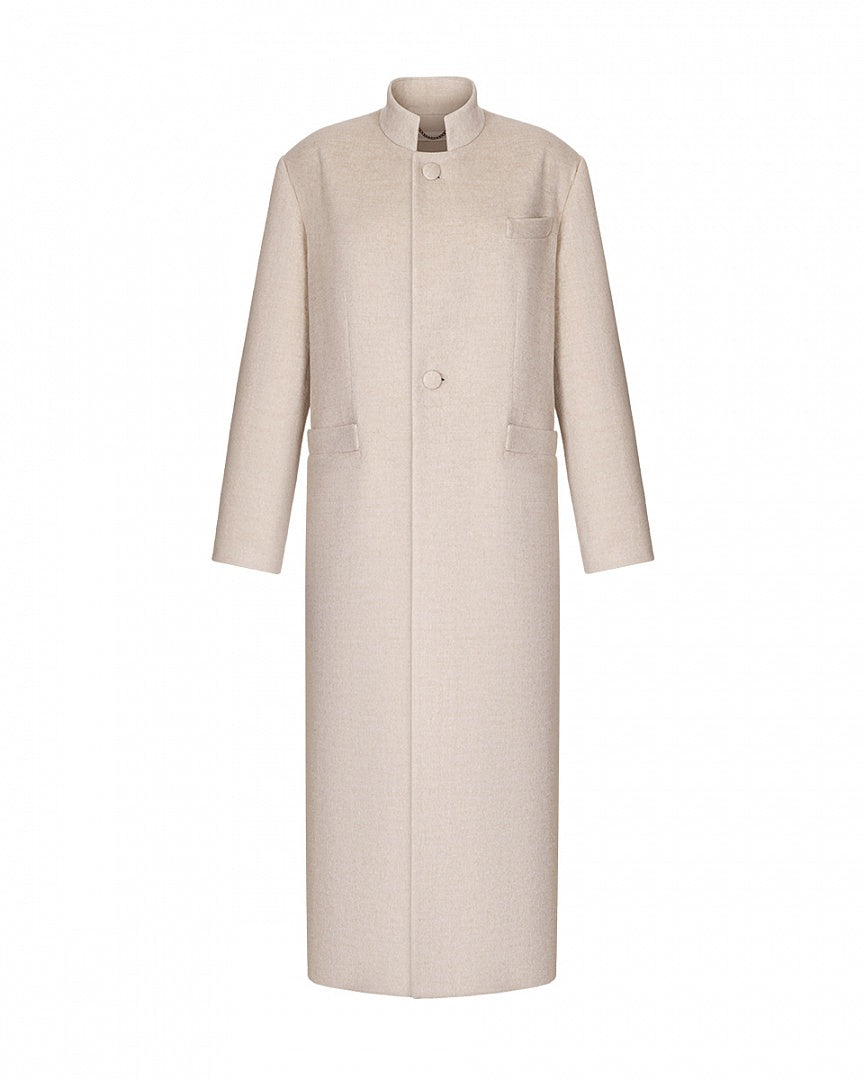 Arapkhanova Oversize coat beige