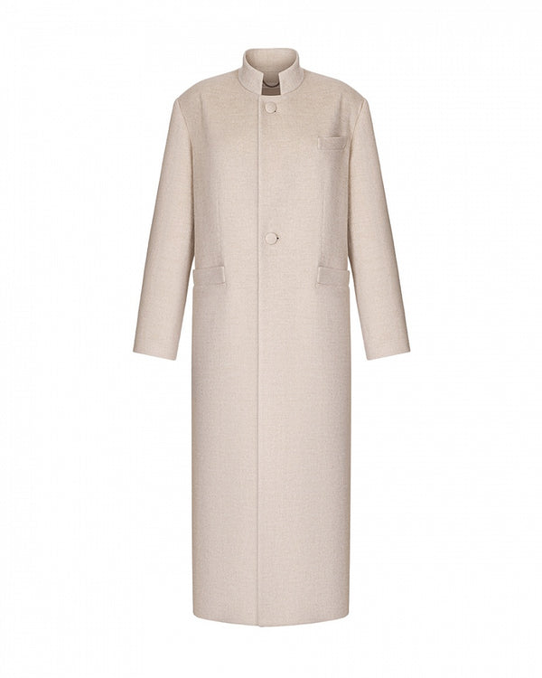 Arapkhanova Oversize coat beige