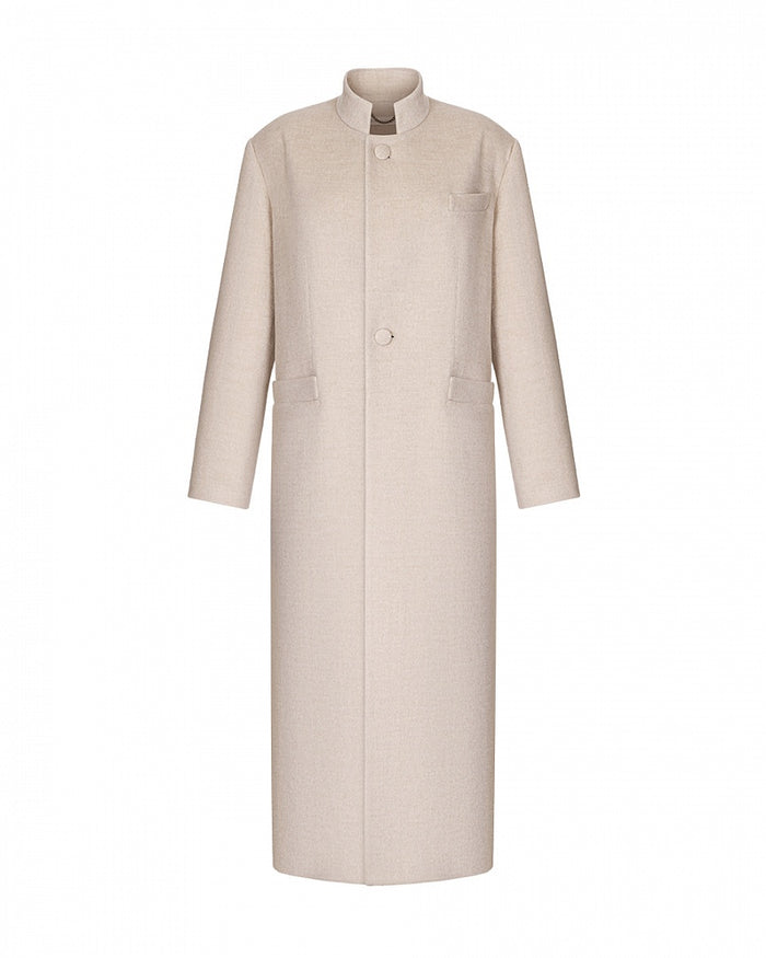 Arapkhanova Oversize coat beige