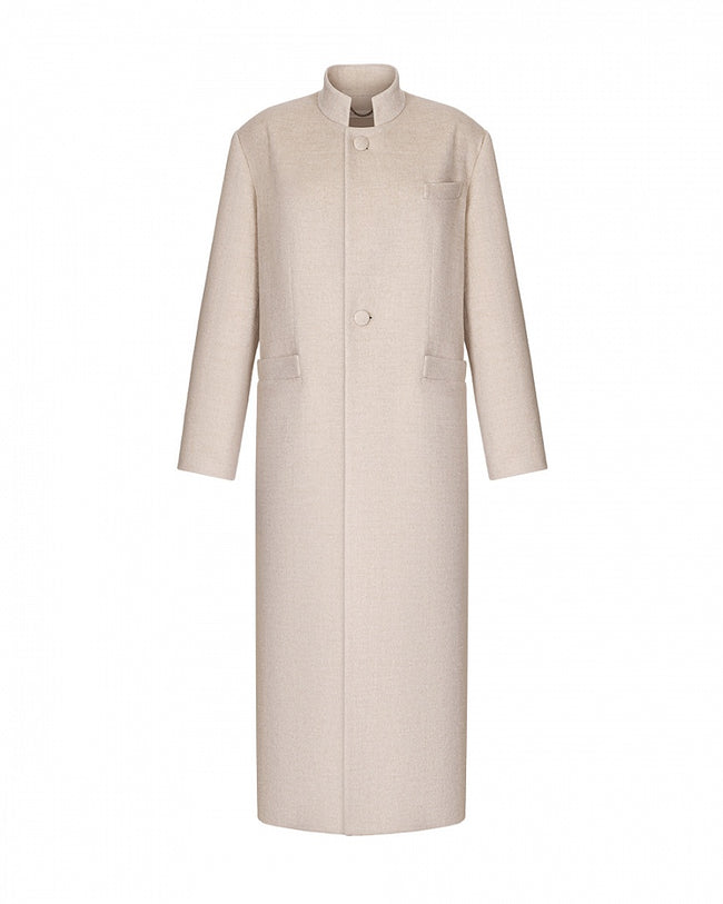 Arapkhanova Oversize coat beige