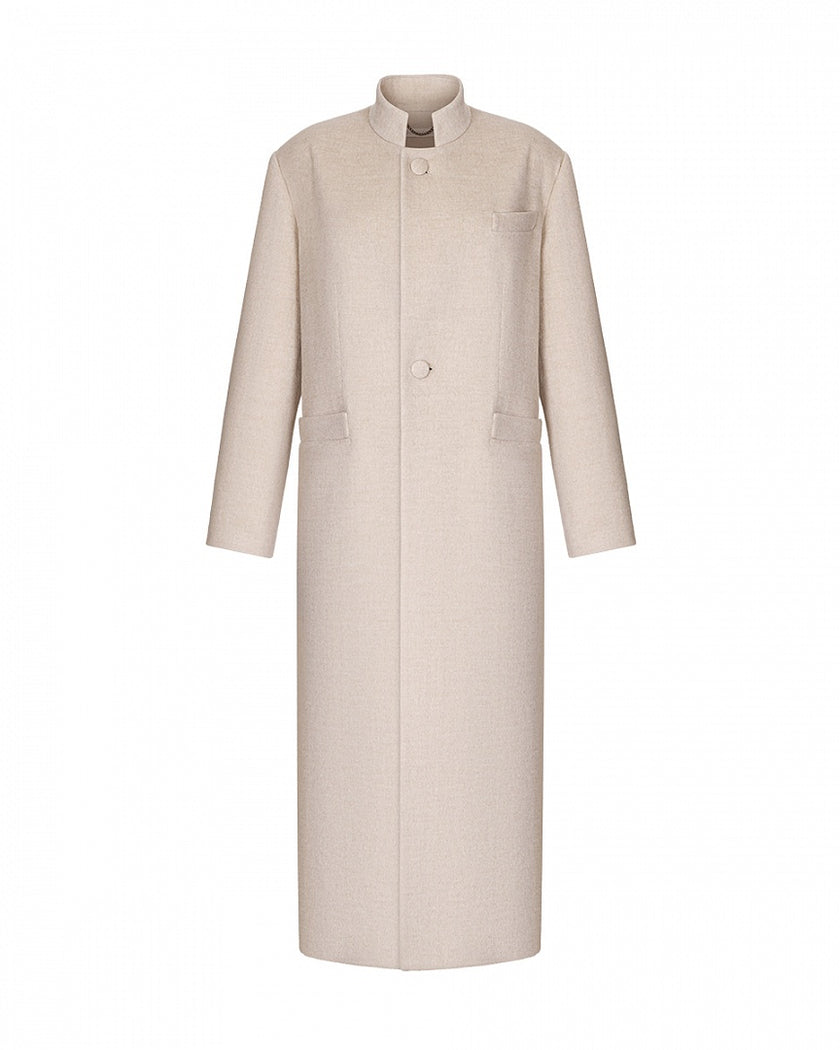 Arapkhanova Oversize coat beige