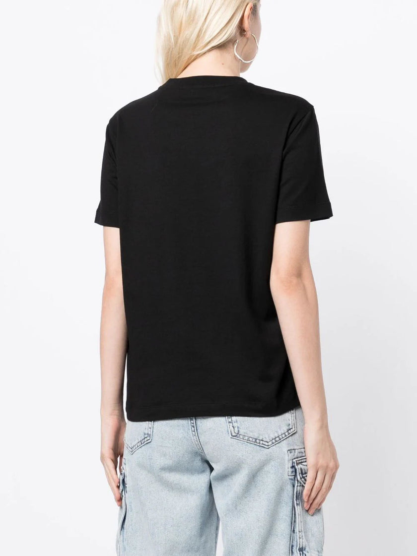 MSGM BLACK T-SHIRT