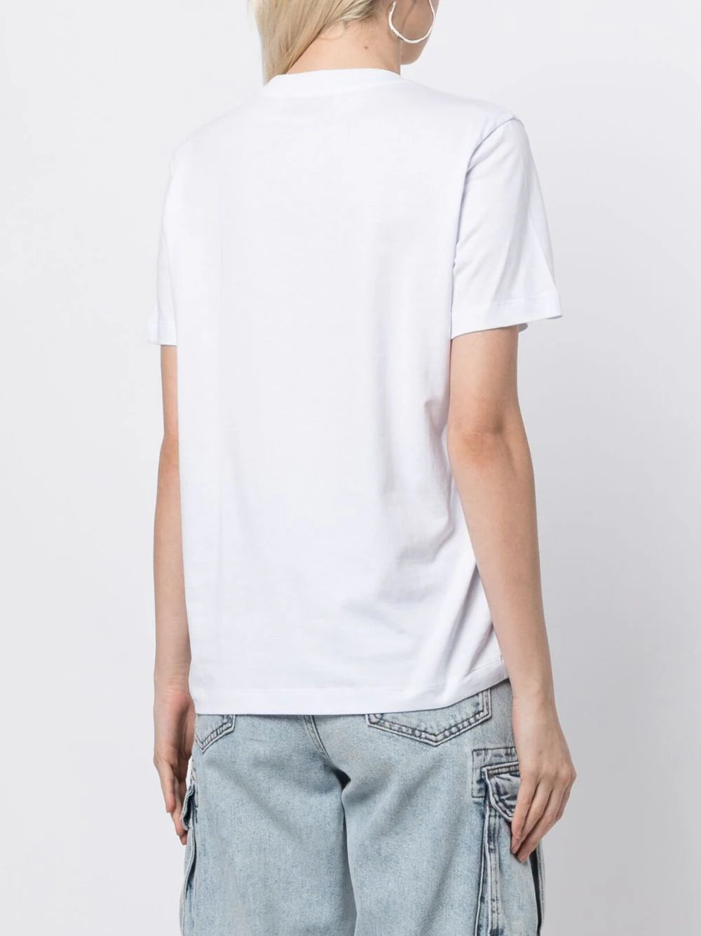 MSGM WHITE T-SHIRT