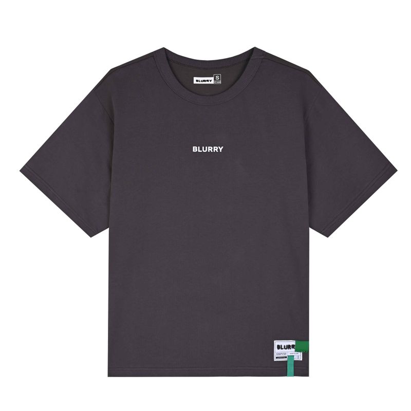 Theblurry Dark Gery T-shirts, Chilling in Our Essence
