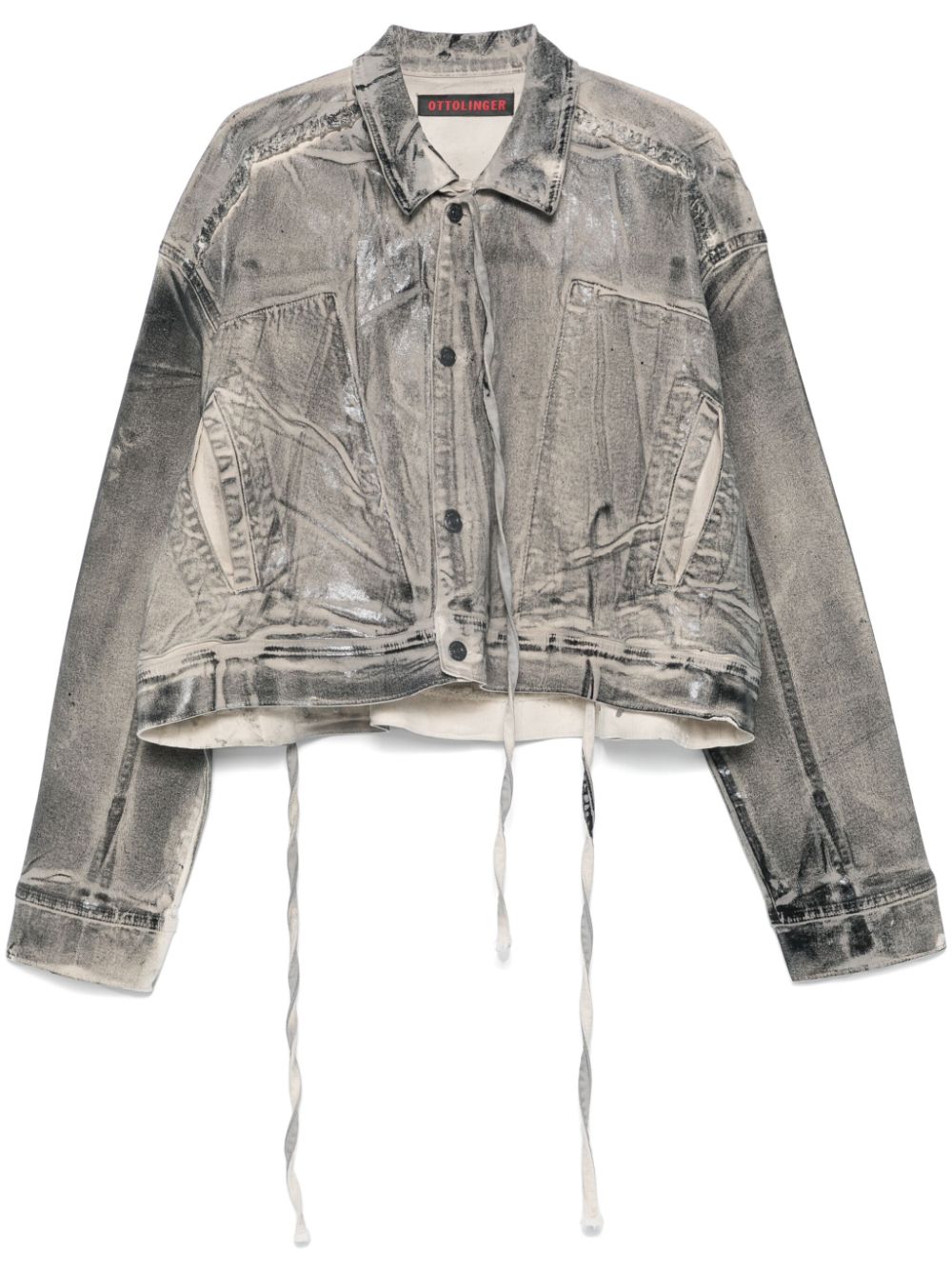 OTTOLINGER Double Closure Denim Jacket