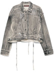 OTTOLINGER Double Closure Denim Jacket