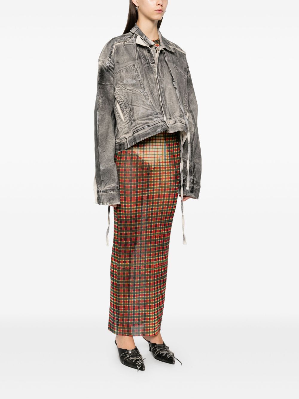 OTTOLINGER Double Closure Denim Jacket