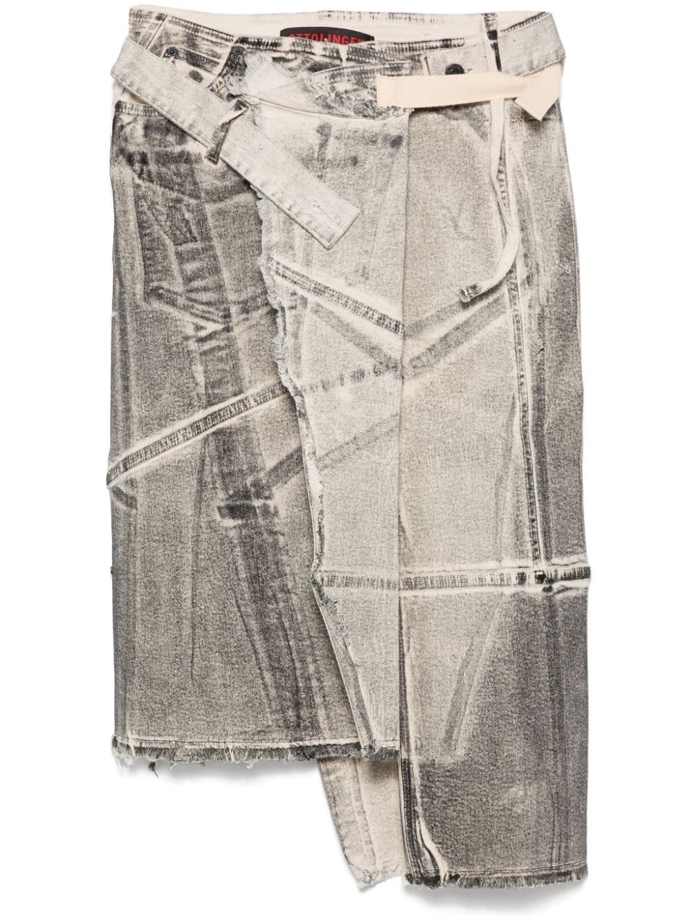 OTTOLINGER Denim Wrap Skirt