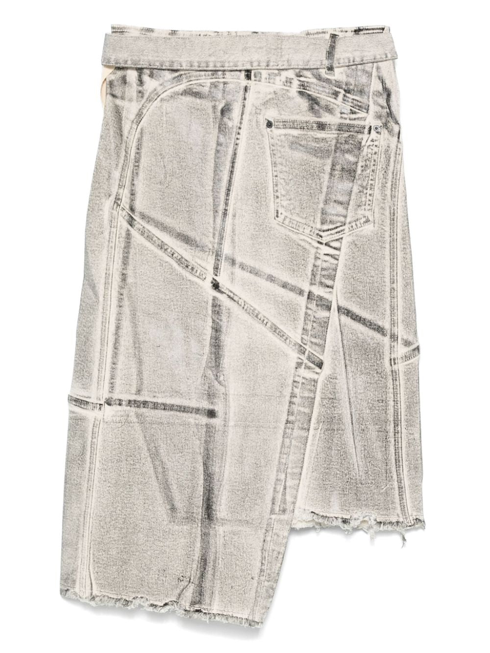 OTTOLINGER Denim Wrap Skirt