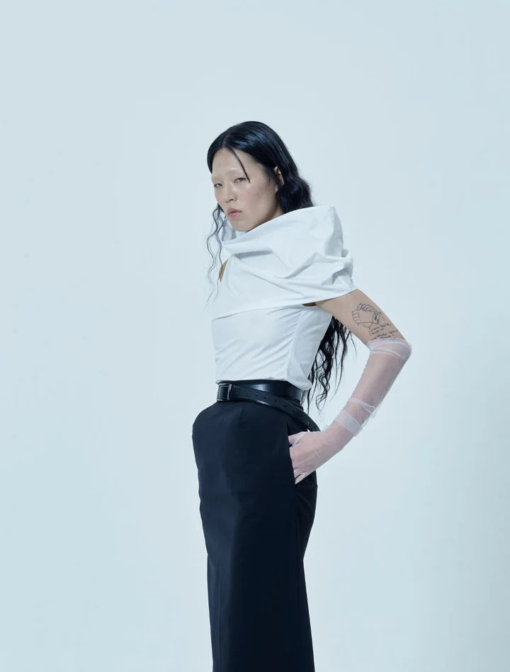 Gudu Top #18 White