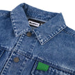 Theblurry B-logo blue vest