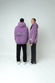 Theblurry Chrome Purple Hoodie ( Unisex )