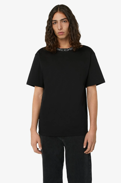 GCDS LOGO RIB LOOSE T-SHIRT