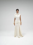 Off White Evening Dress