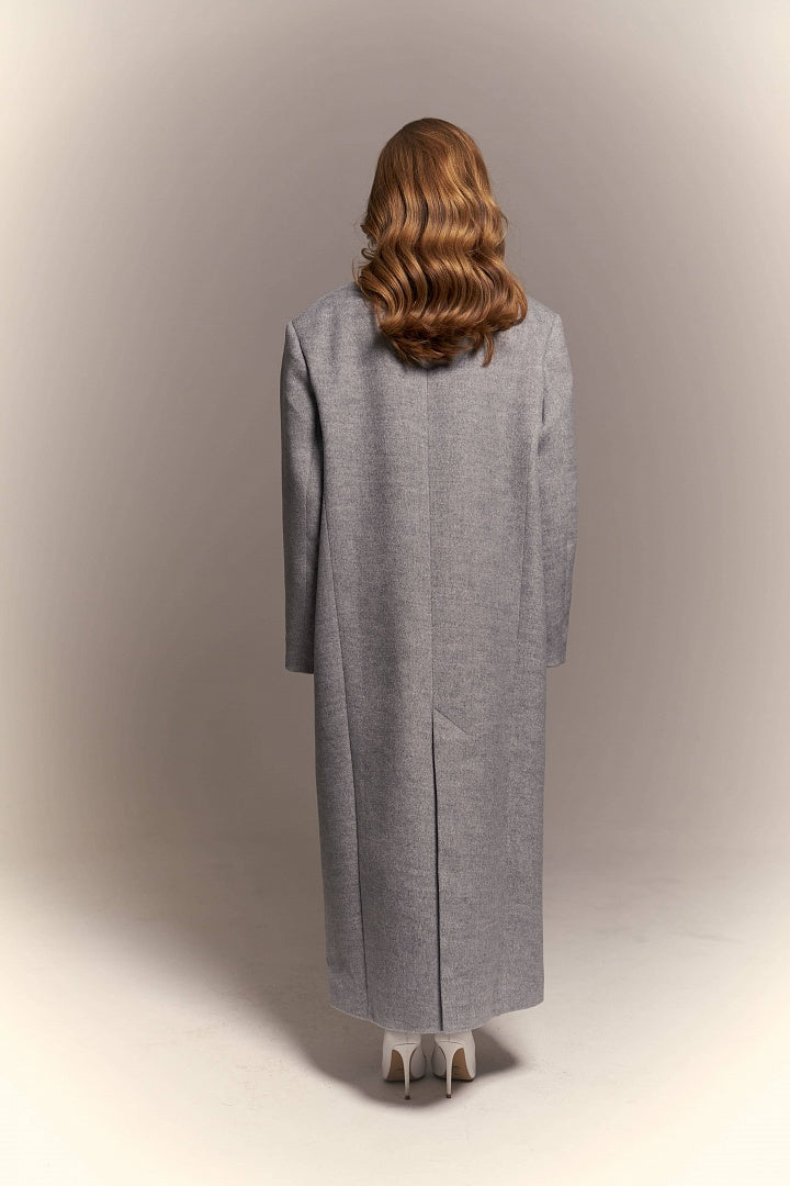 Arapkhanova Oversize coat grey