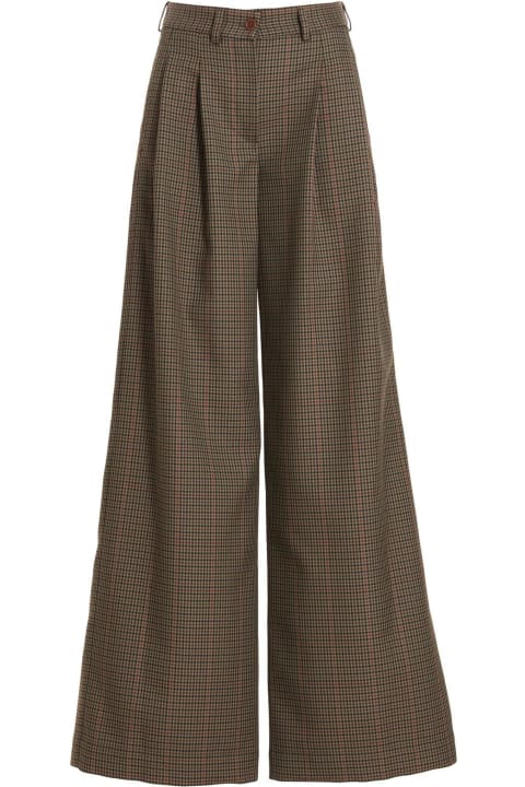JEJIA KATHERINE PANT TEX 4 Brown