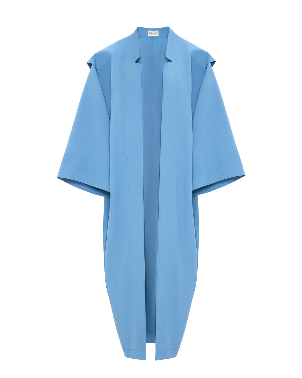 Eternal Kimono with Architectural Back Blue