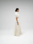 Off White Evening Dress