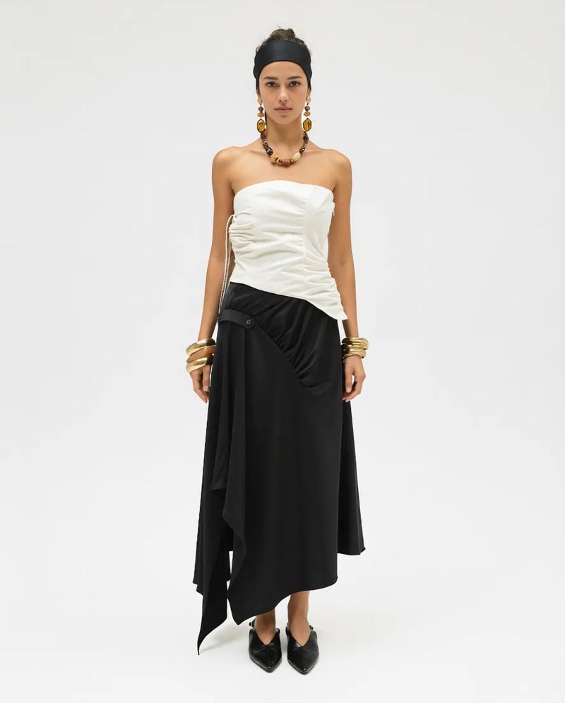 Black Foxglove Skirt