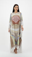 En&Ay Scarf Style Printed Design beige