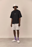 GCDS COLLEGE EMBROIDERED OVERSIZED T-SHIRT