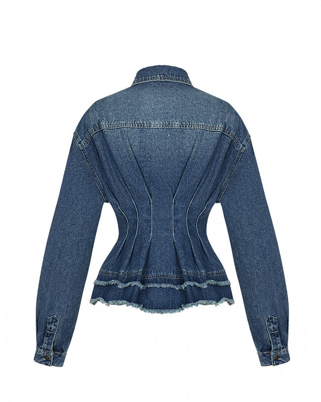 Arapkhanovi Denim blouse