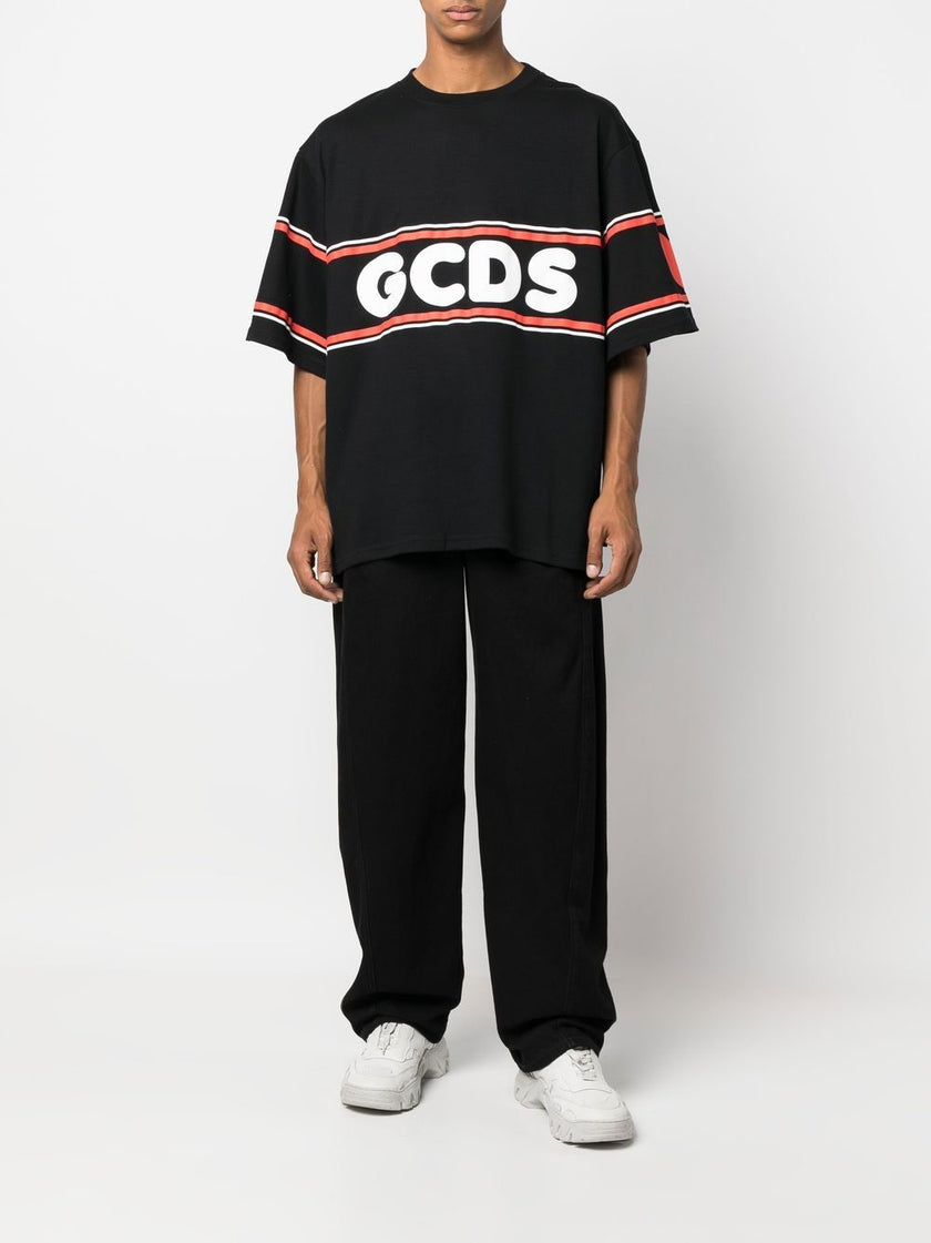 GCDS CUTE TAPE LOGO OVERSIZED TEE