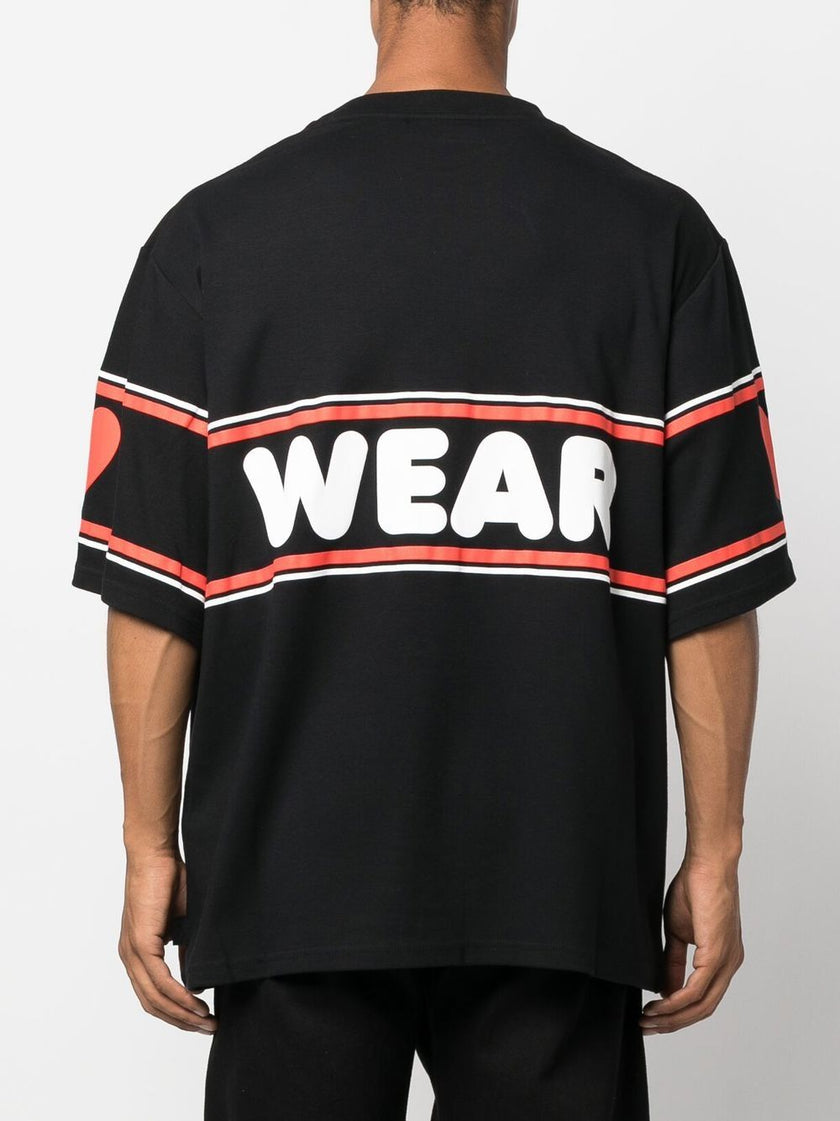 GCDS CUTE TAPE LOGO OVERSIZED TEE