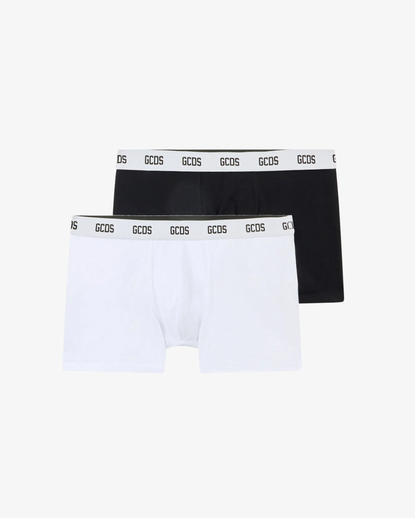GCDS Essentials Boxer Briefs 2-Pack White