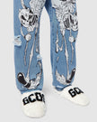 GCDS FUR LOGO SLIPPERS