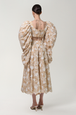 ANOUKI FLORAL FLARE SKIRT