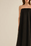 ANOUKI BLACK TULLE DRESS