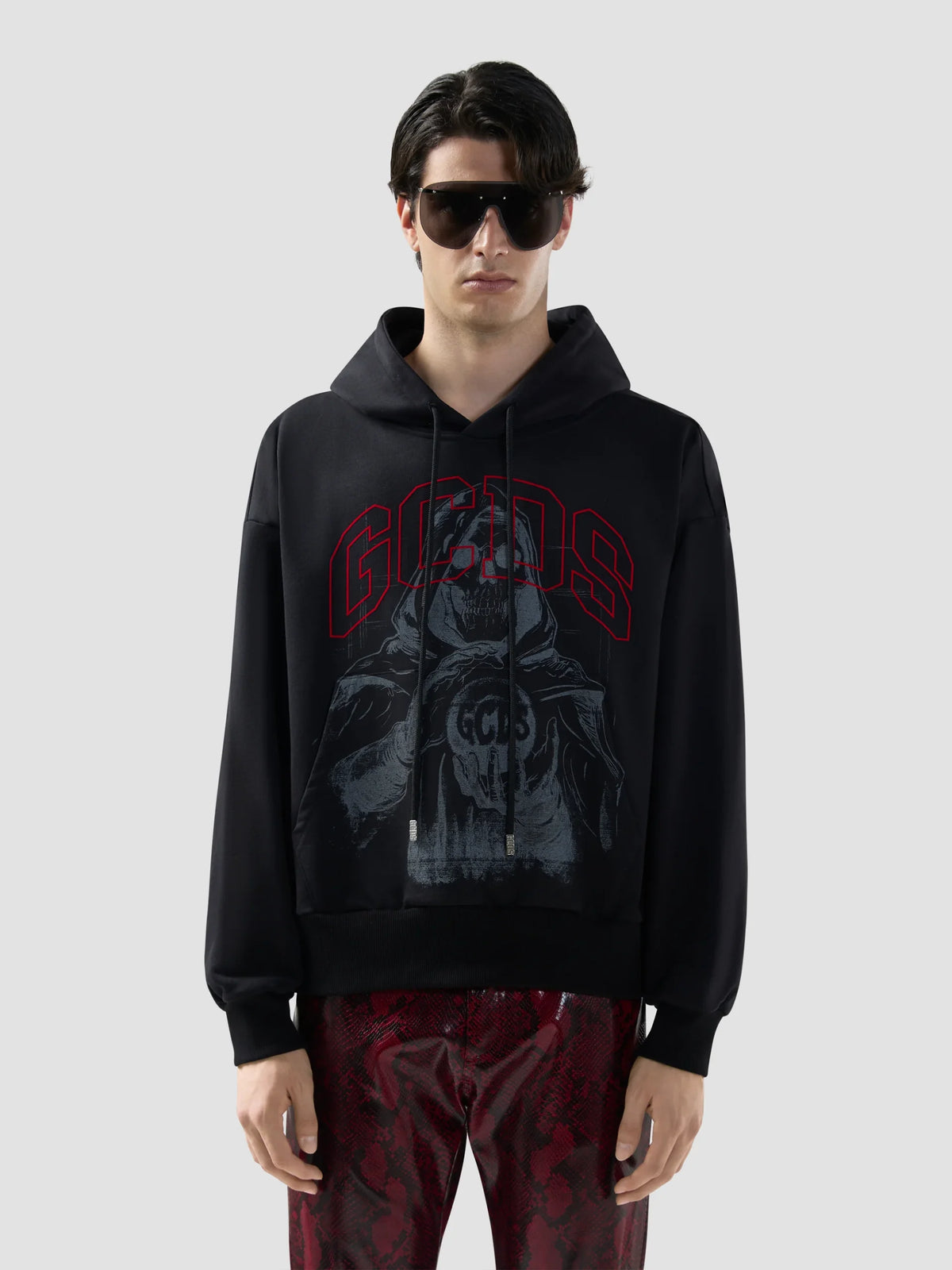 GCDS Gothic Printed Hoodie