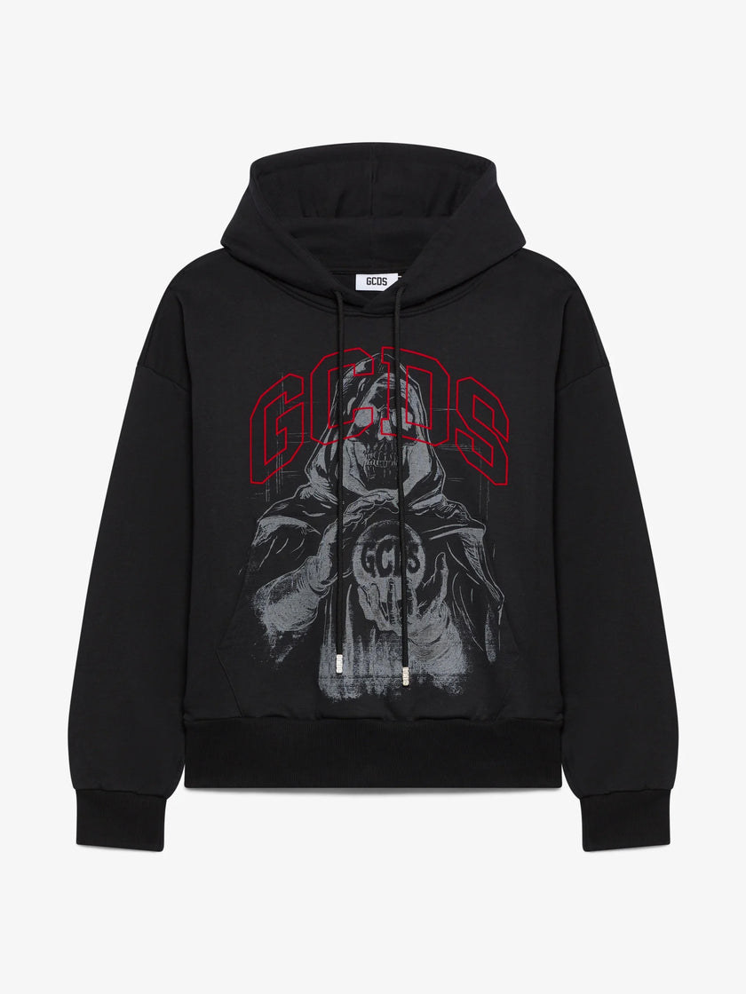 GCDS Gothic Printed Hoodie