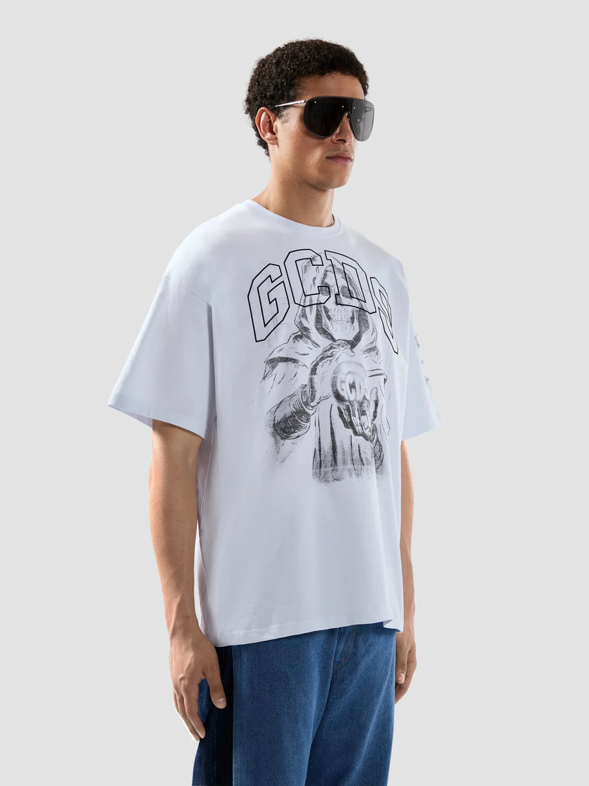 GCDS Gothic Printed T-Shirt