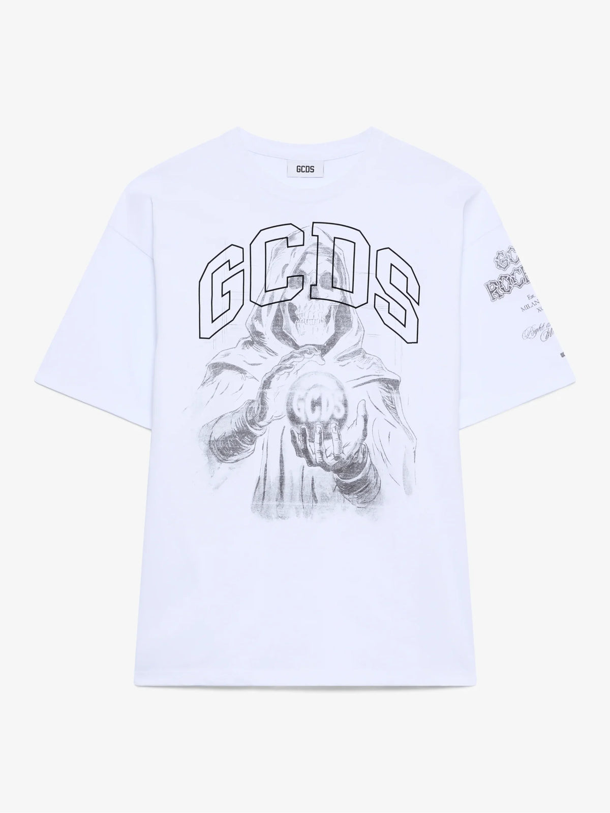 GCDS Gothic Printed T-Shirt